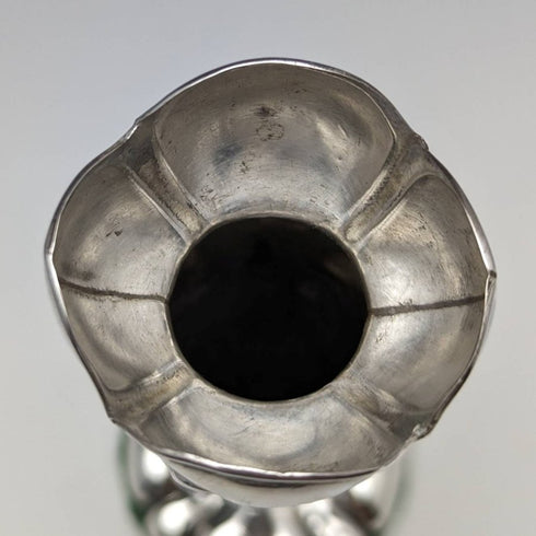 1905 年英國古董純銀花瓶花瓶一對 84 克亨利威廉姆斯